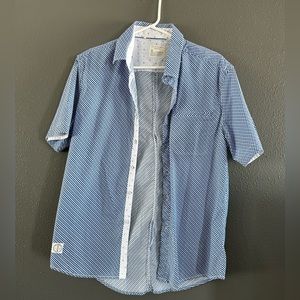 7 diamonds button up